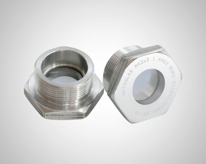 Metaglas Type 61 Hexhead NPT Borosilicate