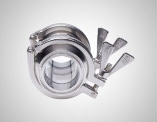 Flow Indicator Clamp Type Sterile Visual